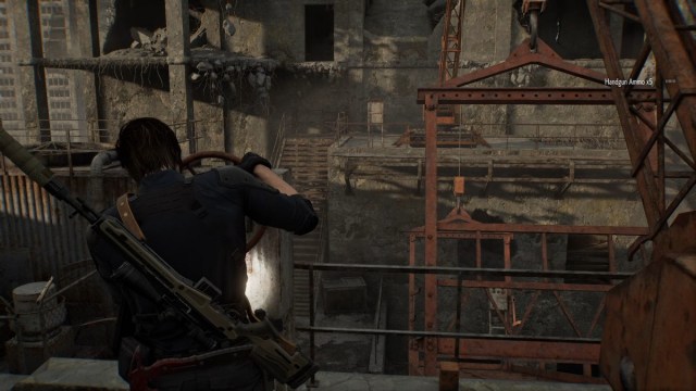 Bringing Down Scaffolding Part 2 Resident Evil Requiem