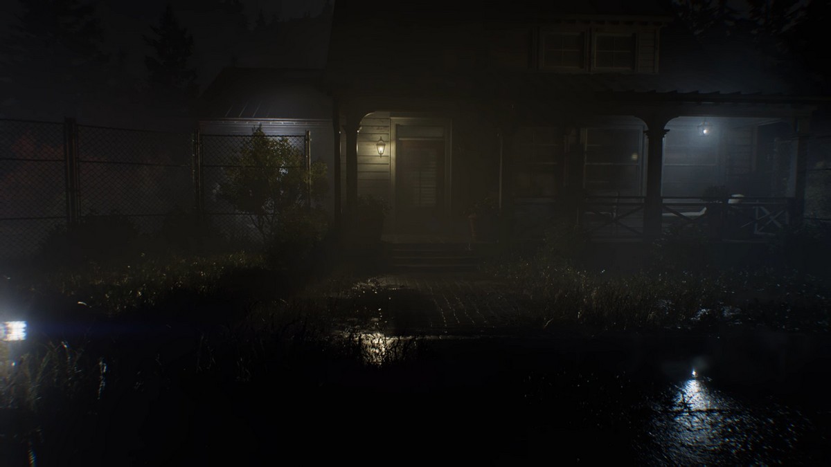 Courtyard House Resident Evil Requiem