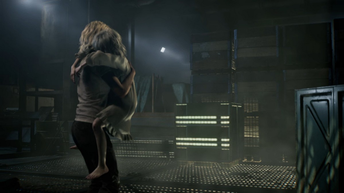 Grace and Emily in the Water Treatment Plant Resident Evil Requiem