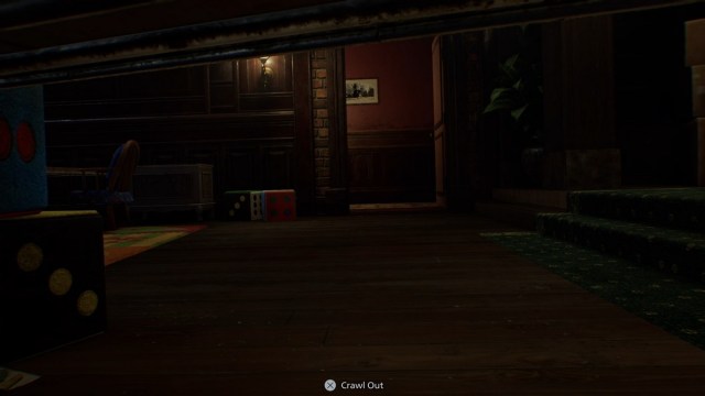 Hiding Under Table Orphanage 1st Floor Resident Evil Requiem