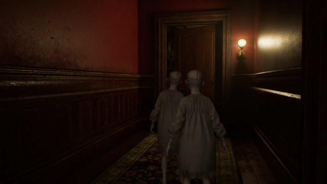 Kids Blocking Hallway Resident Evil Requiem