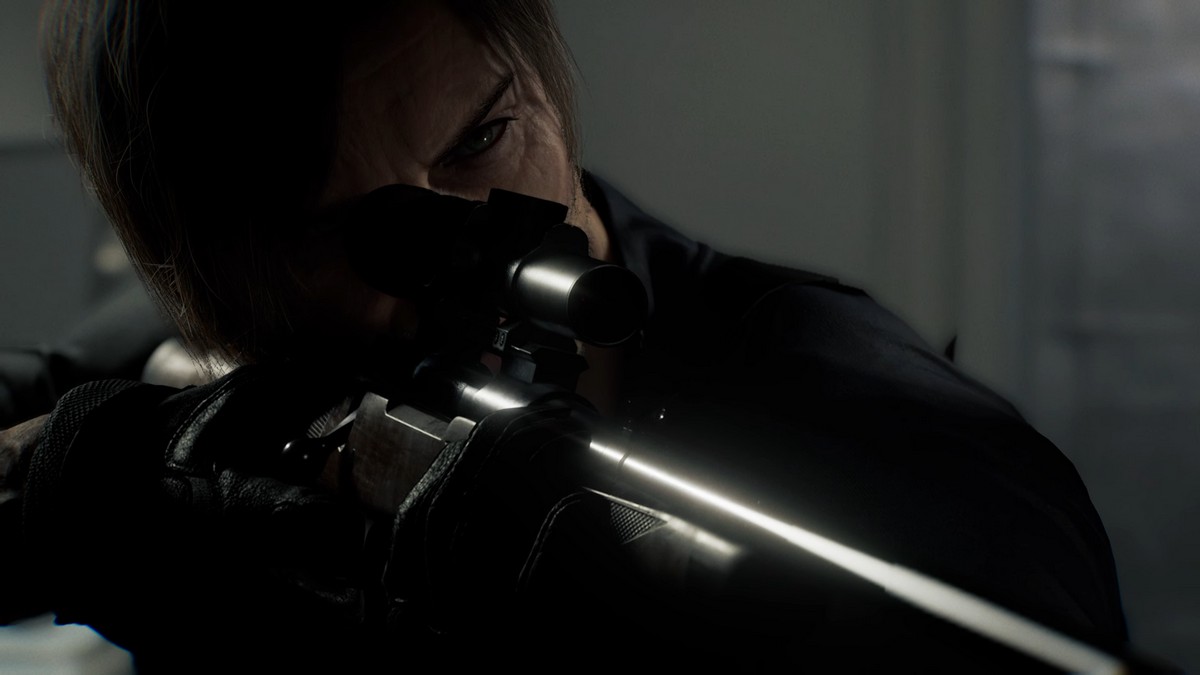 Leon Sniping Resident Evil Requiem