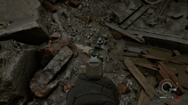 Mr. Raccoon Outside RPD Resident Evil Requiem