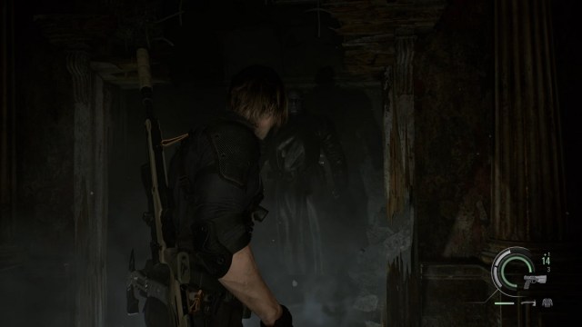 Mr. X Breaks Wall Resident Evil Requiem