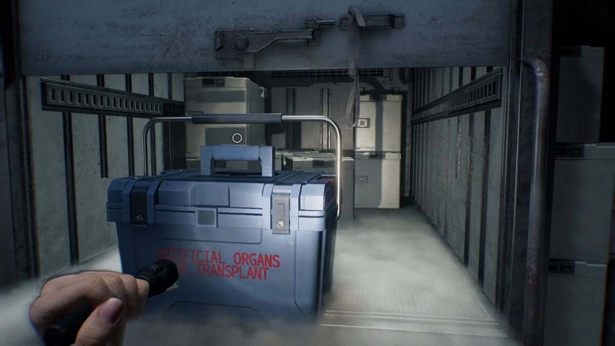 Organ Transport Box Garage Resident Evil Reqiuem