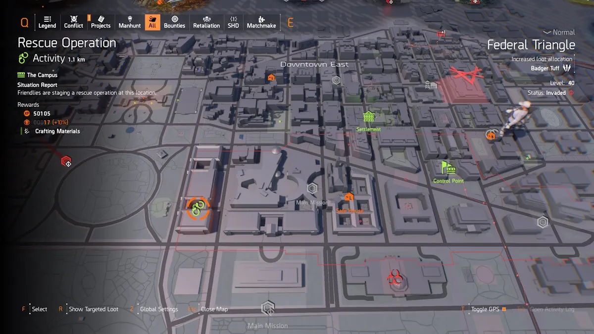division 2 rescue mission