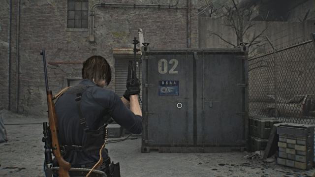 BSAA Container in Resident Evil Requiem