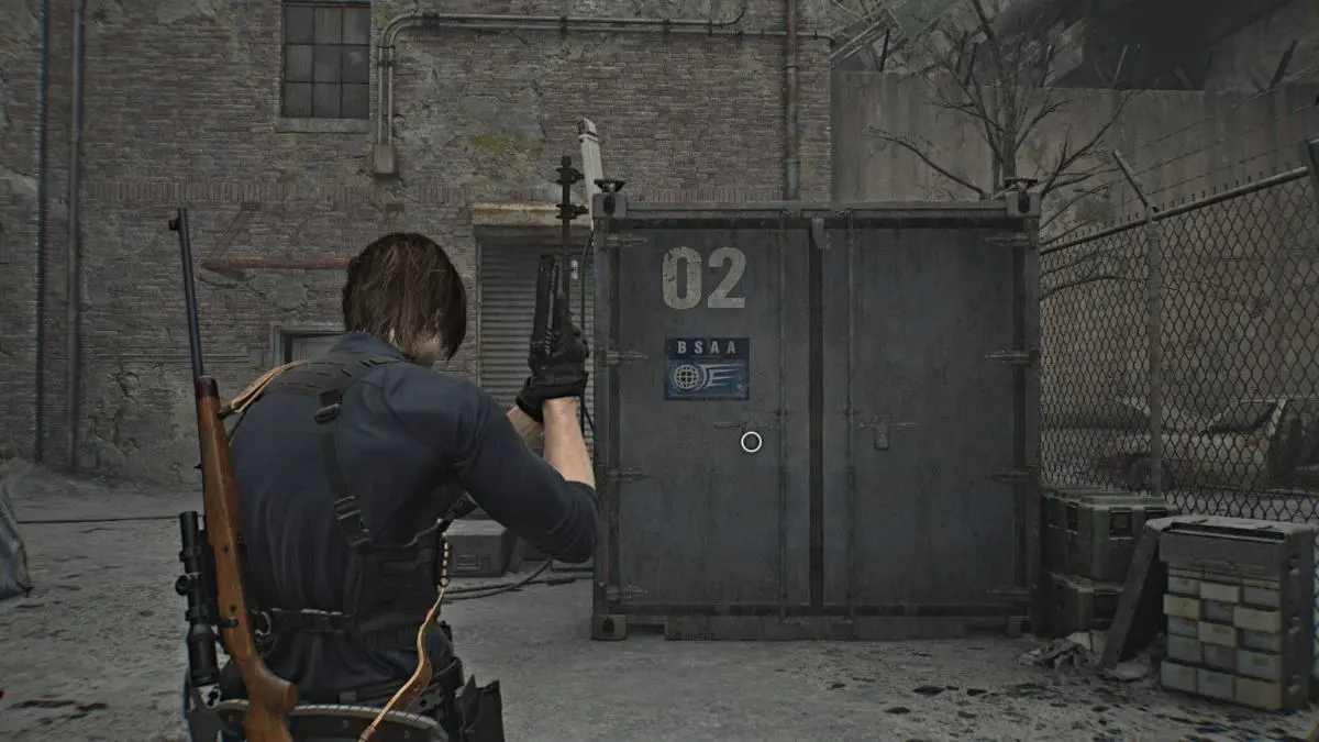 Resident Evil Requiem BSAA container