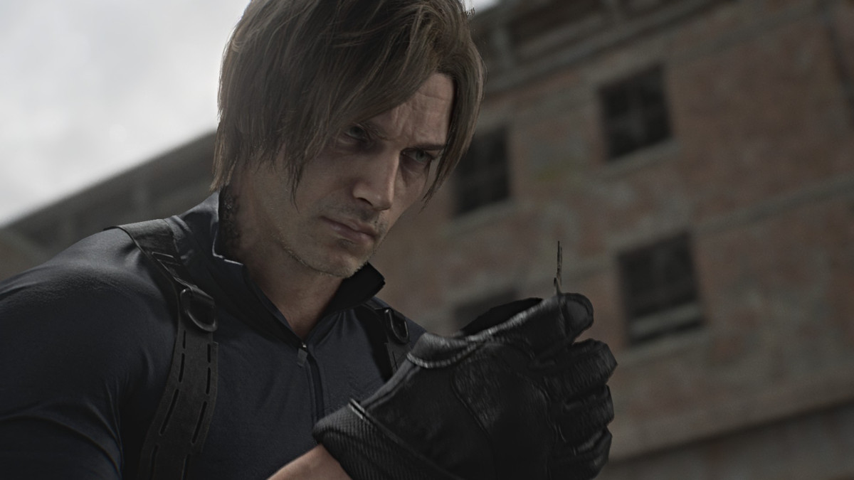 Leon finds a key in Resident Evil Requiem