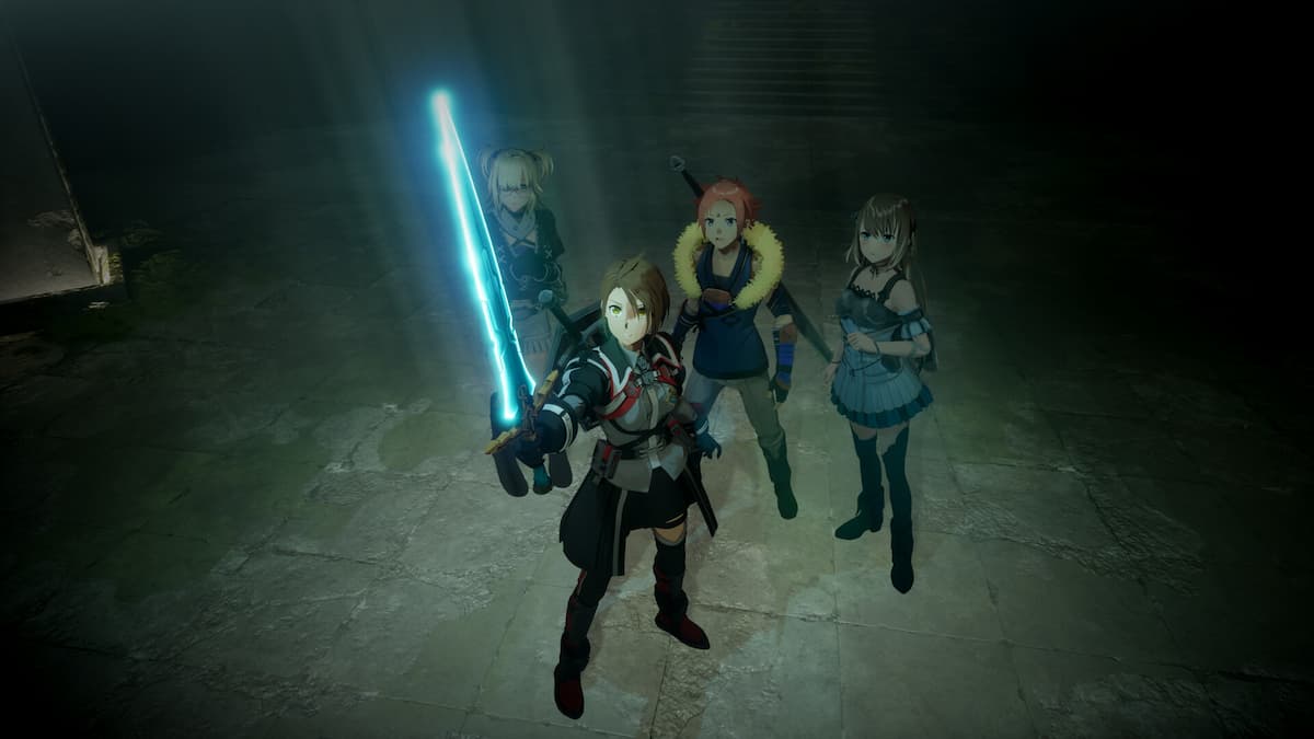 Echoes of Aincrad Screenshot featuring some of the main characters