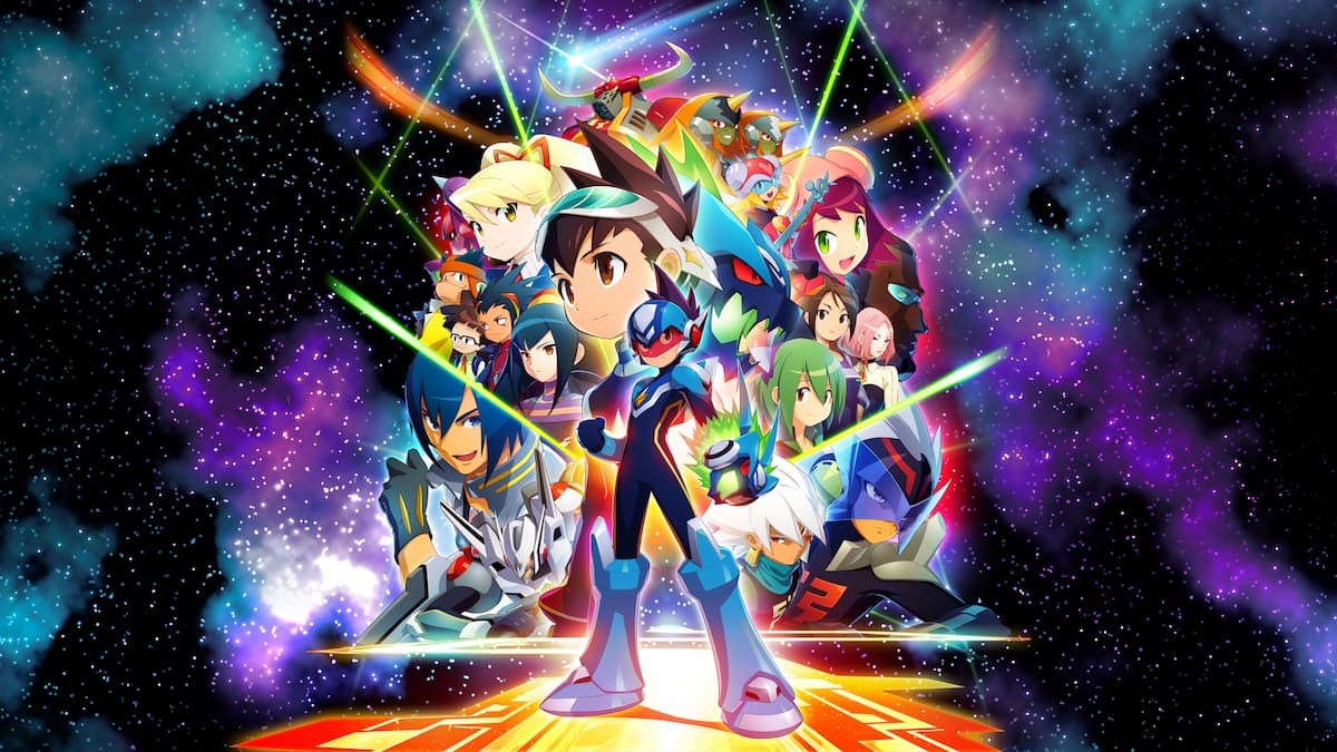 Mega Man Star Force Legacy Collection Key Art