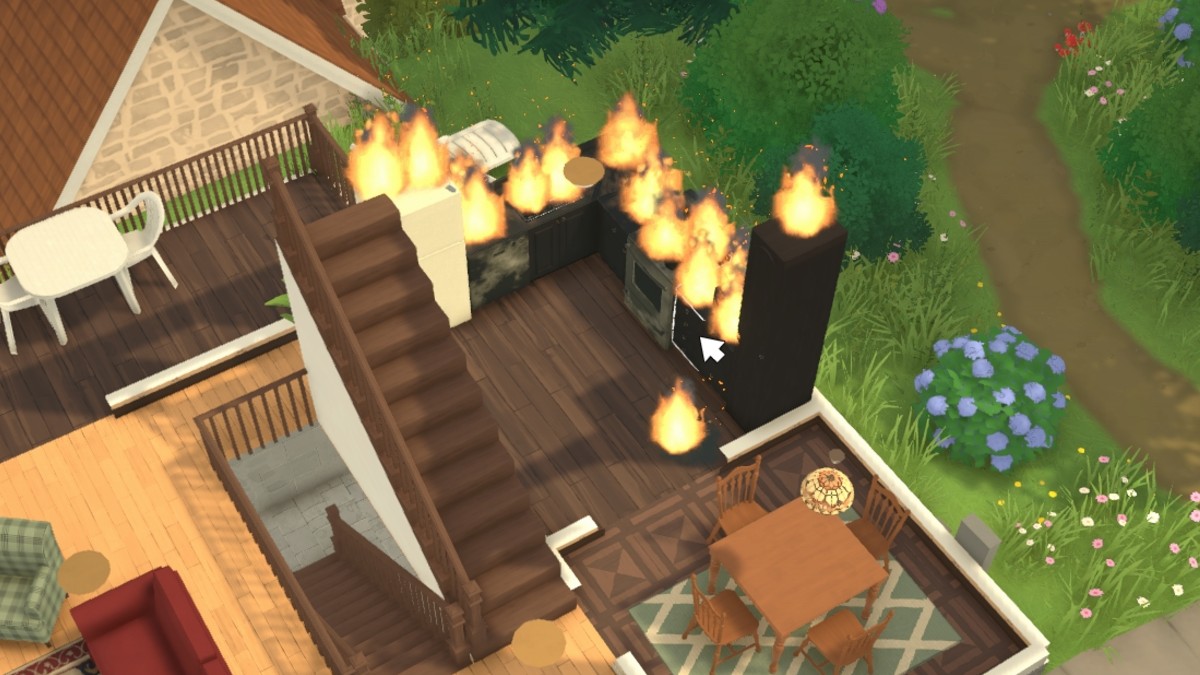 Fire in the house Paralives