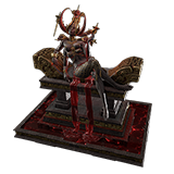 Gota de Twitch con decoración del escondite de fuentes de Red Queen
