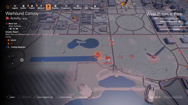 Division 2 Warhound Convoy