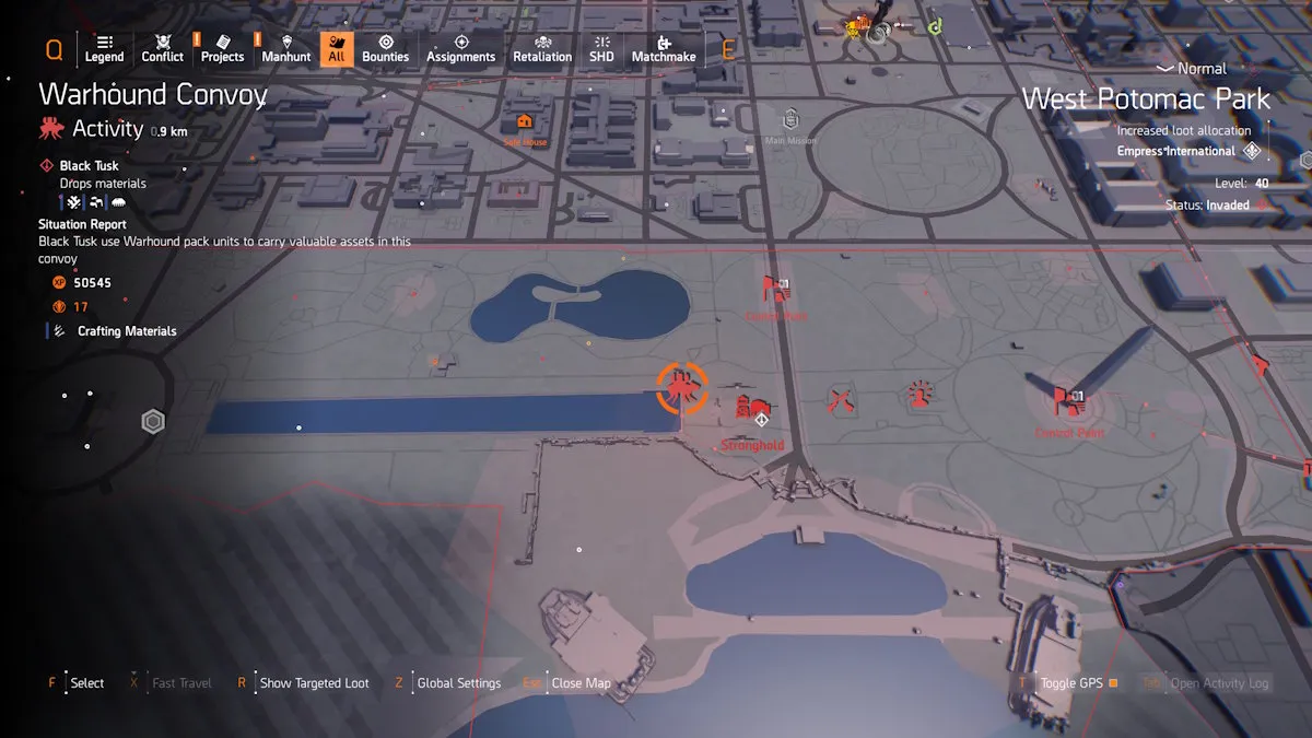 Convoglio di Warhound della Divisione 2