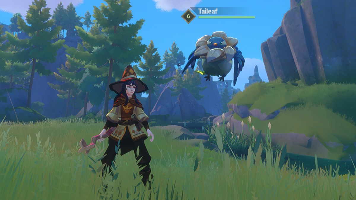 Bonded Taileaf familiar in Witchspire screenshot