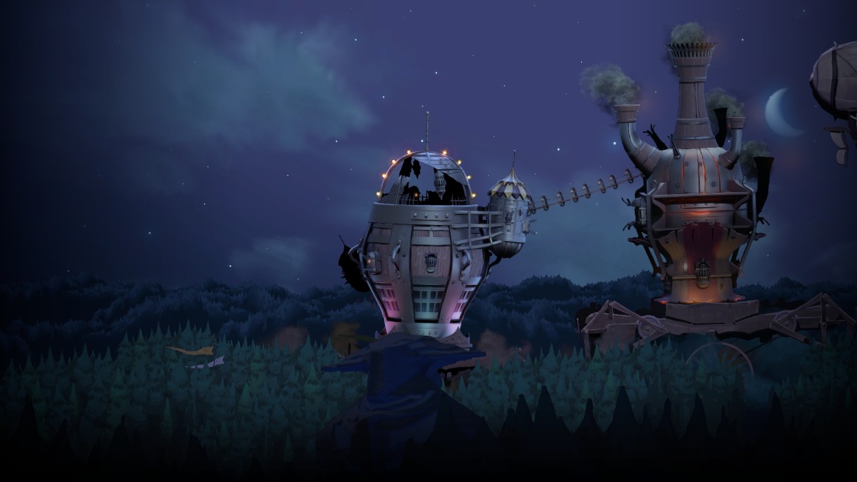 Dark Carnival Train Zoomed Out Dota 2