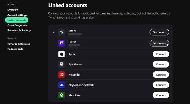 IOI Account Connections