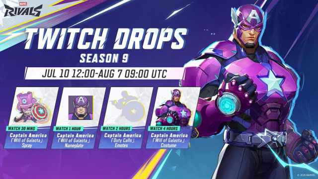 Marvel Rivals Season 9 Twitch Drops Campaign