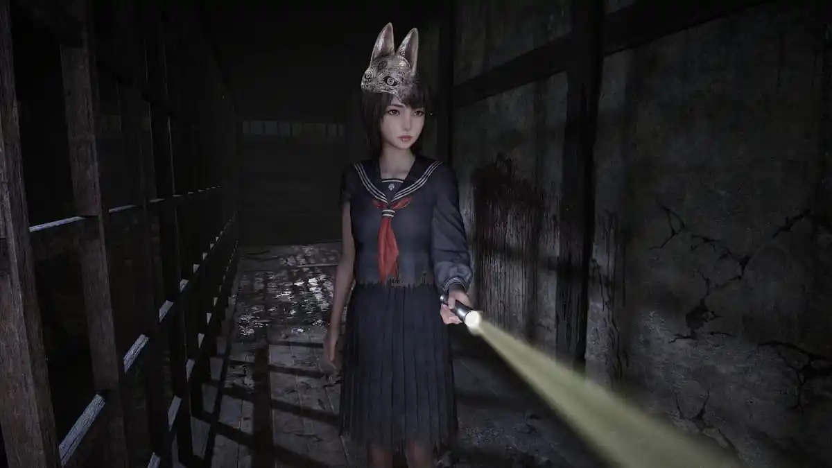 Mio Wearing Hinako's Outfit in Fatal Frame 2 Remake