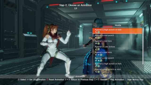 Moves in Dead or Alive 6 Last Round Photo Mode