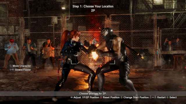 Position Characters Dead or Alive 6 Last Round Photo Mode