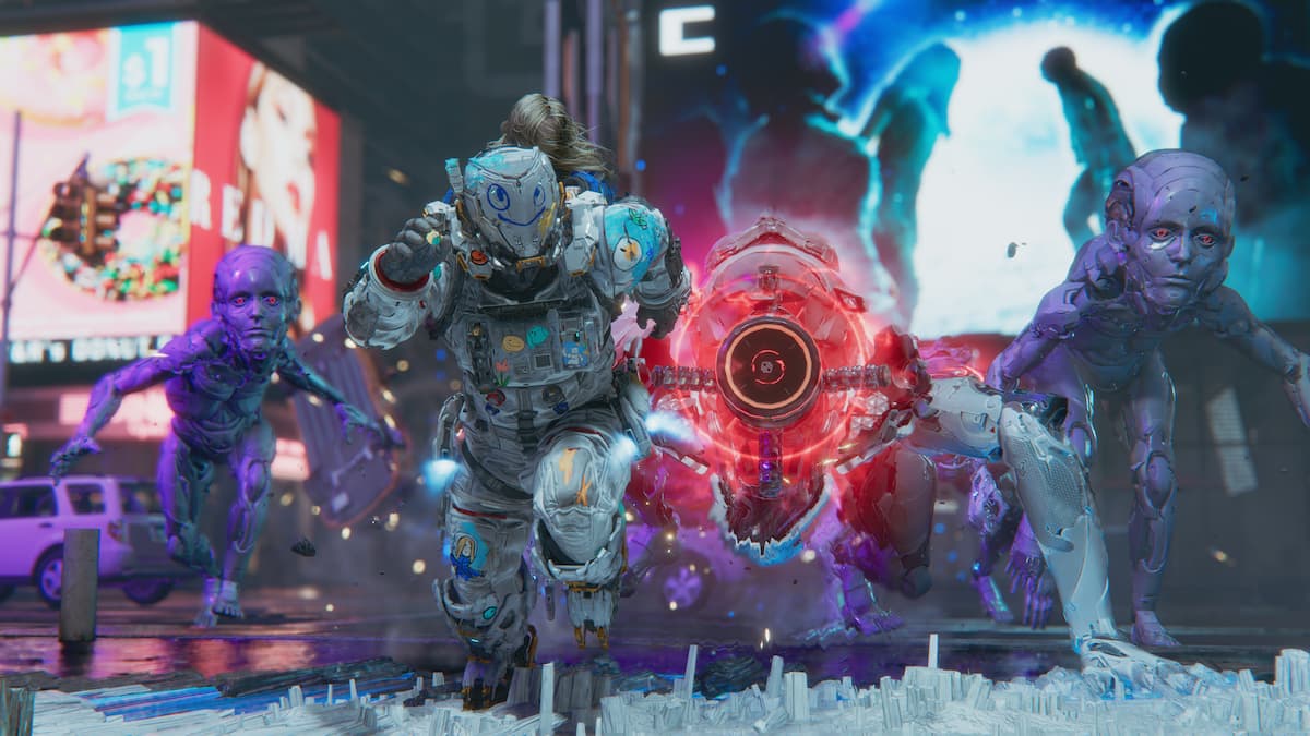 Scribble Suit PRAGMATA Gameplay