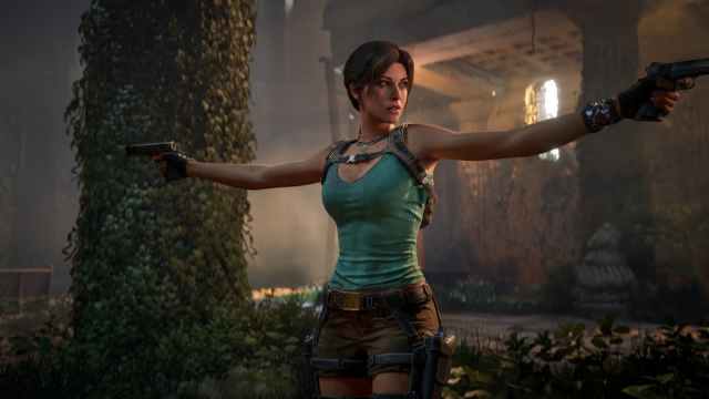 Tomb Raider: Legacy of Atlantis Screenshot featuring Lara Croft