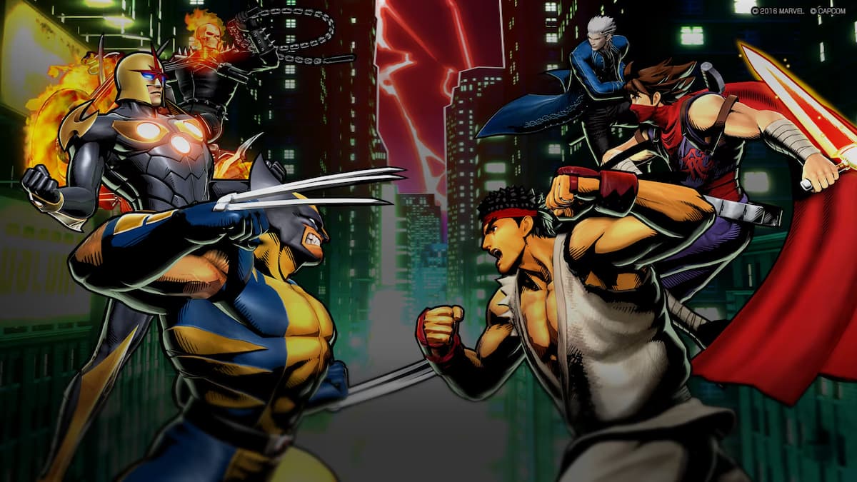 Ultimate Marvel vs. Capcom 3 Key Art