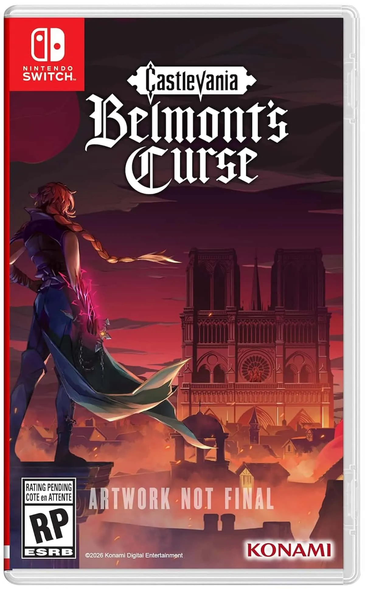 Castlevania: Belmont's Curse Switch Cover