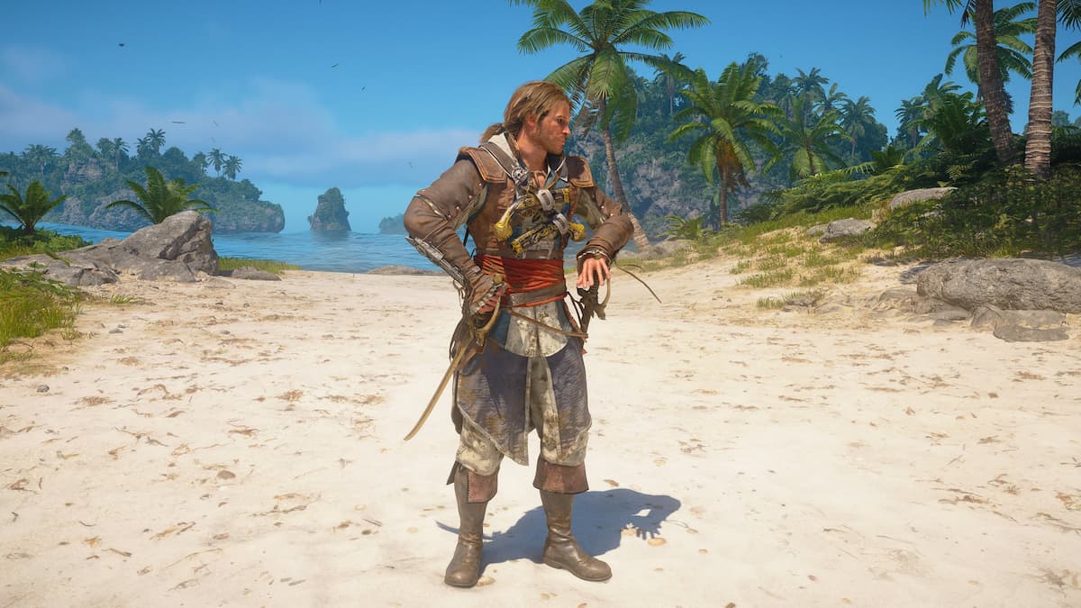 Edward Sheathing Weapons in AC Black Flag Resynced