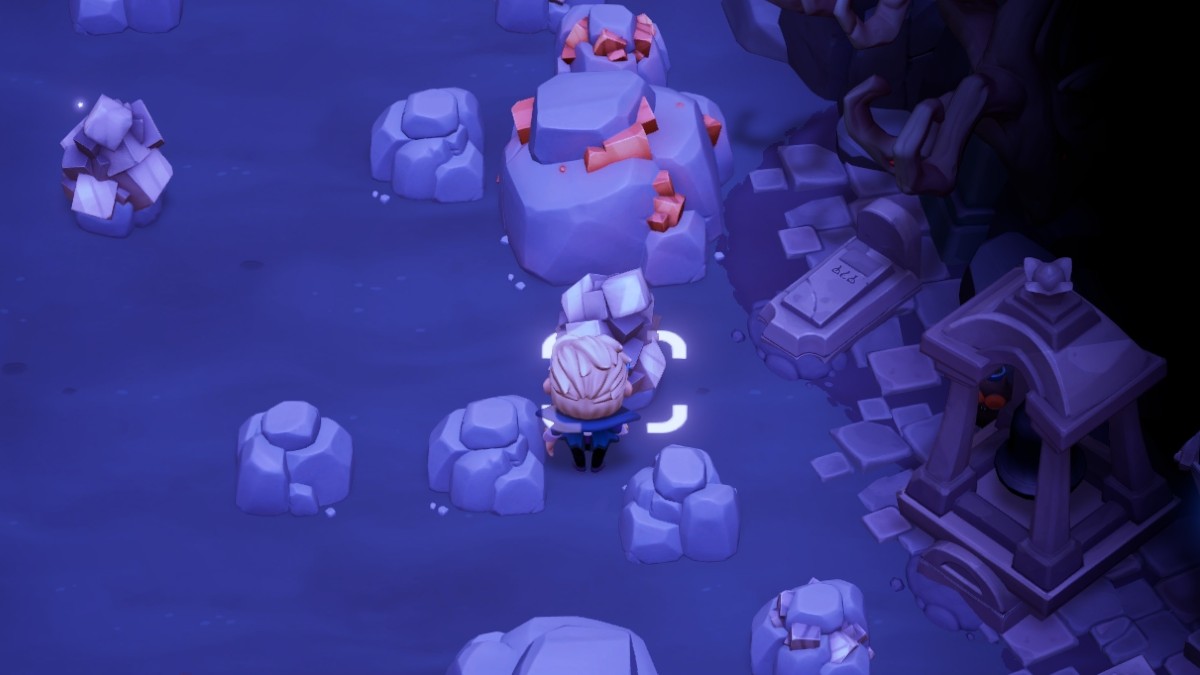 Iron Ores Cave of Echoes Moonlight Peaks Feature
