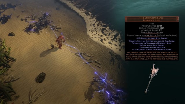 New Crab Staff PoE 1