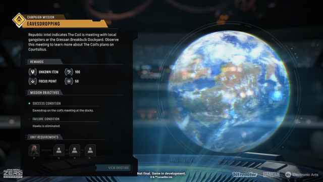 Star Wars Zero Company Mission