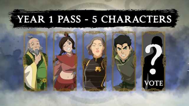 Year 1 Pass Characters Avatar Legends The Fighting Game