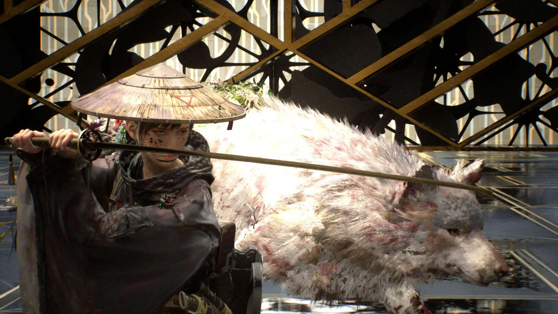 Beast of Reincarnation emma koo posed to fight cutscene