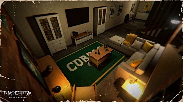 Reworked Willow Street map in Phasmophobia