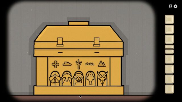 The golden puzzle box solution in Servant of the Lake in the attic.