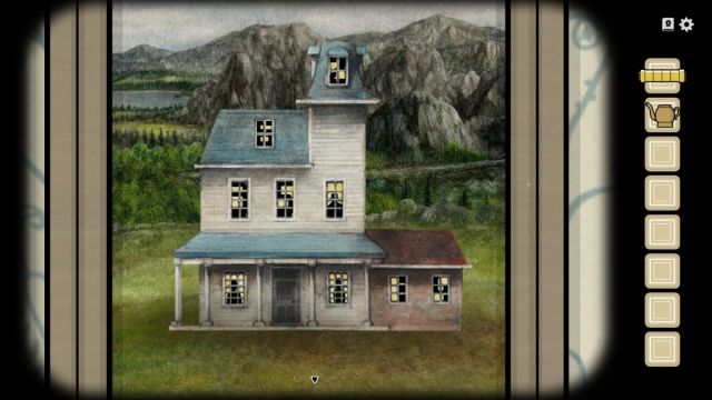 The house puzzle in the preparing coffee section in Servant of the Lake.