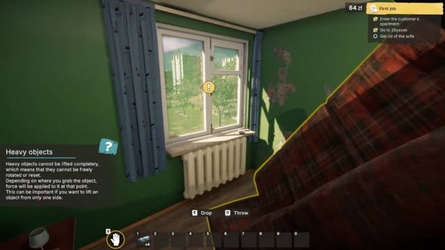Moving the Sofa Low Budget Repairs