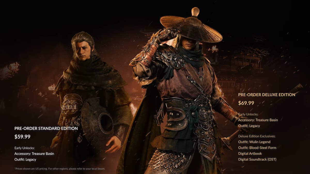 Phantom Blade Zero Pre-Order Bonus and Deluxe Edition