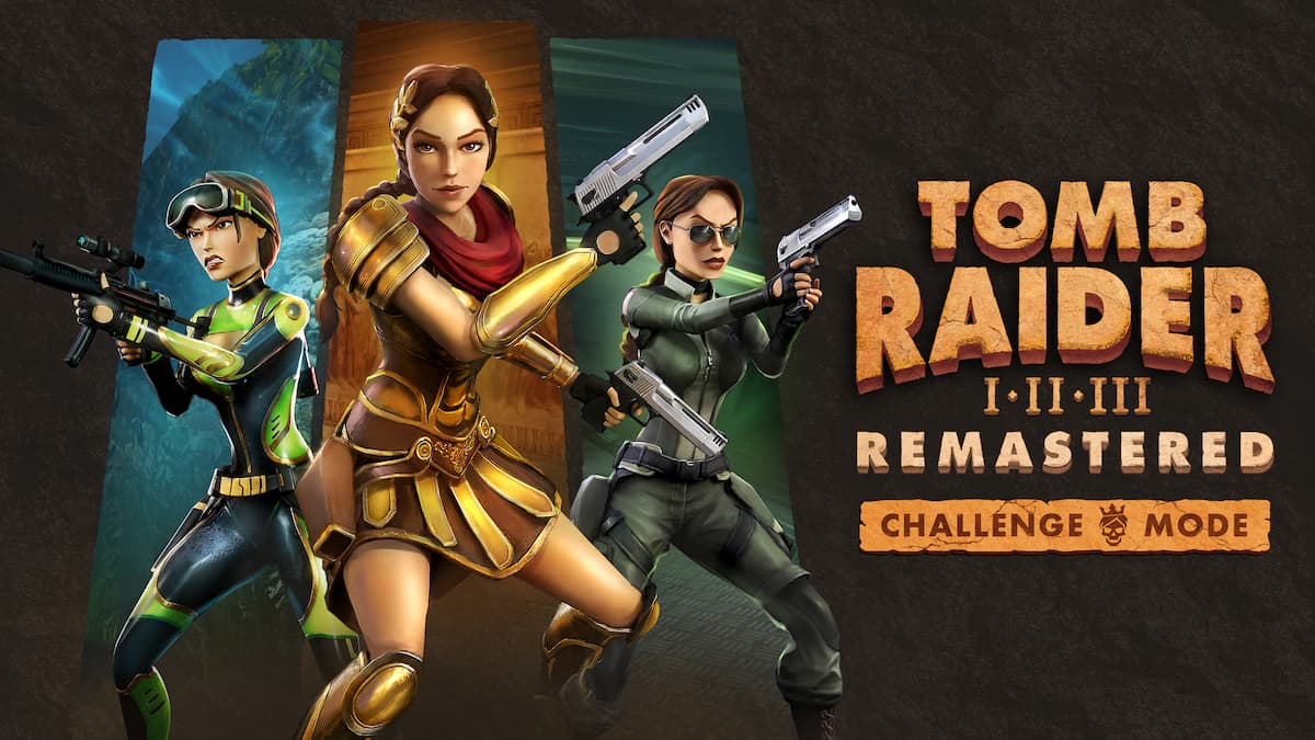 Tomb Raider 1-3 Remastered Challenge Mode Key Art