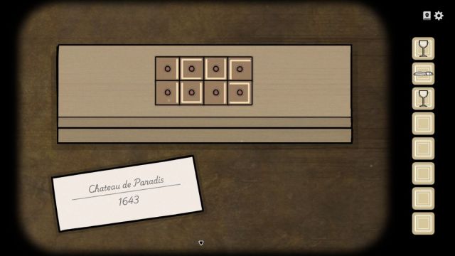 Wine box puzzle number two in Servant of the Lake.