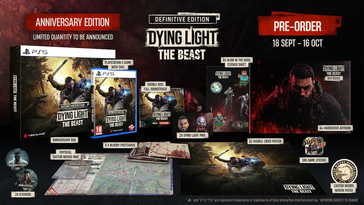 Dying Light: The Beast Physical Editions
