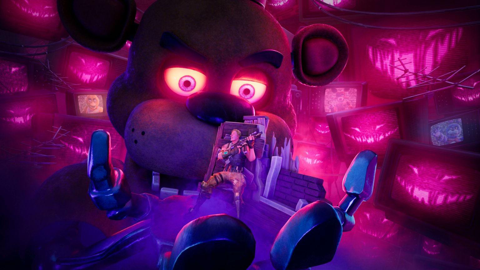 Freddy Fazbear in Fortnite
