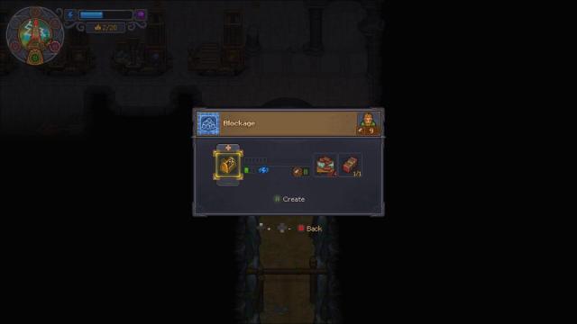 Recipe to clear a blockade
