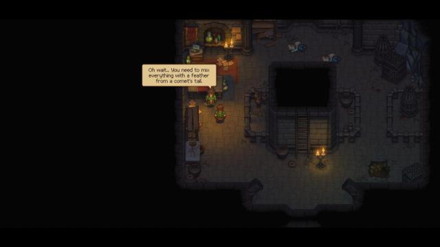 Getting another quest from plague doctor about the comet's tail