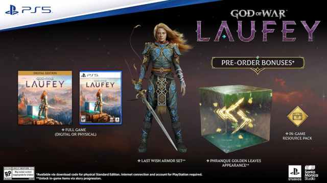 God of War Laufey Pre-Order Bonuses