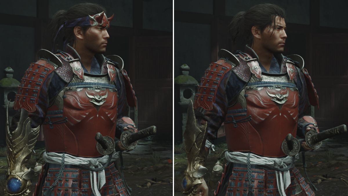 Onimusha: Way of the Sword Hide Headgear