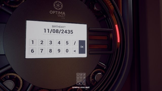 Rivage walkthrough Miranda's birthday to open safe password